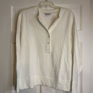 Athleta Henley Balance Sweatshirt